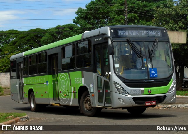 Viação Garcia 8333 na cidade de Paranavaí, Paraná, Brasil, por Robson Alves. Número da foto: #9283568.