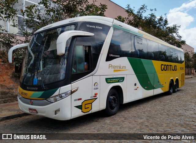 Empresa Gontijo de Transportes 18390 na cidade de Belo Horizonte, Minas Gerais, Brasil, por Vicente de Paulo Alves. ID da foto: 9284240.