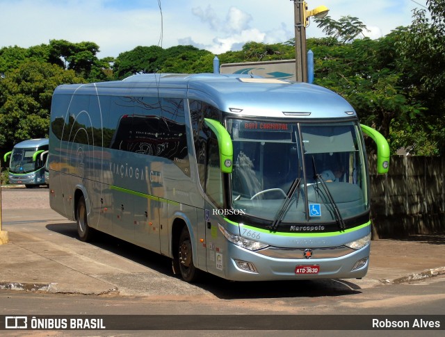 Viação Garcia 7666 na cidade de Paranavaí, Paraná, Brasil, por Robson Alves. ID da foto: 9283384.