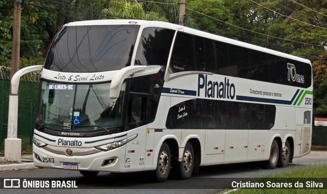 Planalto Transportes 2563 na cidade de São Paulo, São Paulo, Brasil, por Cristiano Soares da Silva. ID da foto: 9284966.