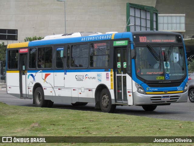 Transportes Futuro C30218 na cidade de Rio de Janeiro, Rio de Janeiro, Brasil, por Jonathan Oliveira. ID da foto: 9284311.