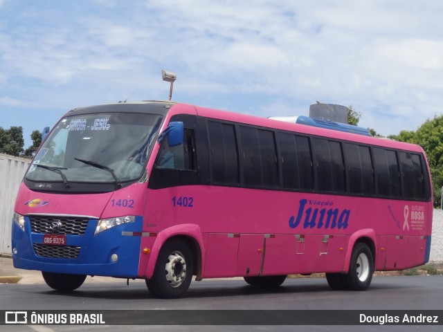 Viação Juína 1402 na cidade de Cuiabá, Mato Grosso, Brasil, por Douglas Andrez. Número da foto: #9284735.
