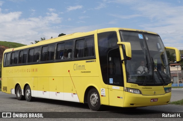 Viação Itapemirim 9031 na cidade de Barra do Piraí, Rio de Janeiro, Brasil, por Rafael H.. ID da foto: 9283933.