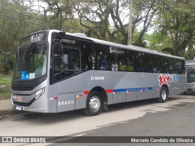 Auto Viação 1001 RJ 108.1198 na cidade de Niterói, Rio de Janeiro, Brasil, por Marcelo Candido de Oliveira. Número da foto: #9283040.
