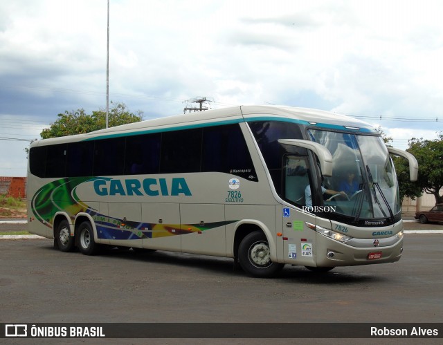 Viação Garcia 7826 na cidade de Paranavaí, Paraná, Brasil, por Robson Alves. Número da foto: #9283375.