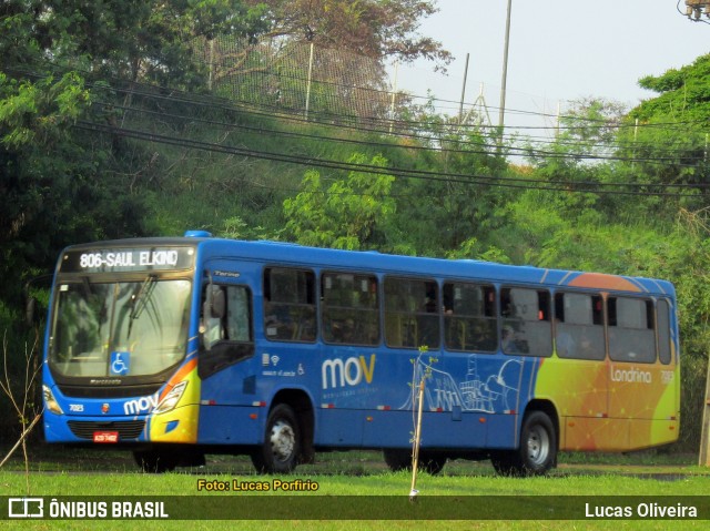 Londrisul Transportes Coletivos 7023 na cidade de Londrina, Paraná, Brasil, por Lucas Oliveira . ID da foto: 9283358.