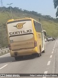 Empresa Gontijo de Transportes 14375 na cidade de Magé, Rio de Janeiro, Brasil, por Felipe Cardinot de Souza Pinheiro. Número da foto: #:id.