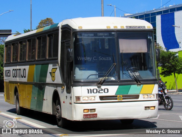 Empresa Gontijo de Transportes 11020 na cidade de Belo Horizonte, Minas Gerais, Brasil, por Wesley C. Souza. ID da foto: 9287791.