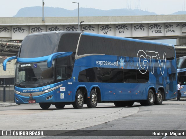 Expresso do Sul 419305 na cidade de Rio de Janeiro, Rio de Janeiro, Brasil, por Rodrigo Miguel. ID da foto: 9286502.