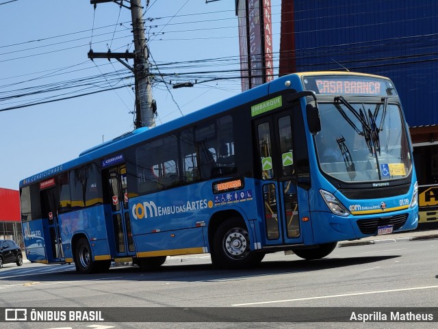 JTP Transportes - COM Embu das Artes 01.119 na cidade de Embu das Artes, São Paulo, Brasil, por Asprilla Matheus. ID da foto: 9287635.