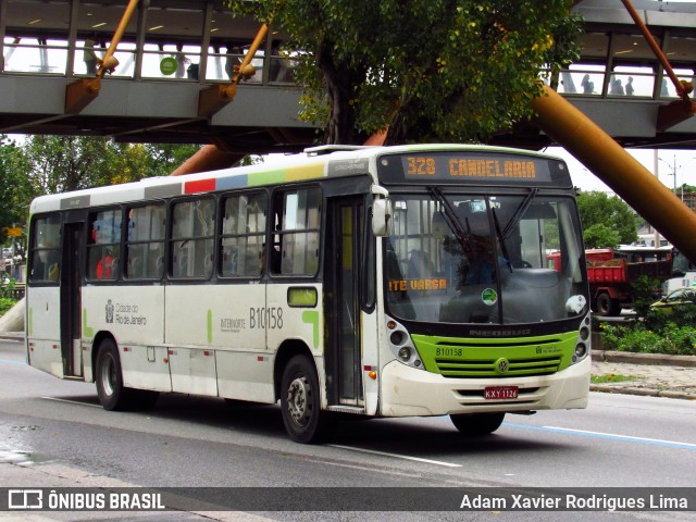 Transportes Paranapuan B10158 na cidade de Rio de Janeiro, Rio de Janeiro, Brasil, por Adam Xavier Rodrigues Lima. Número da foto: #9286551.