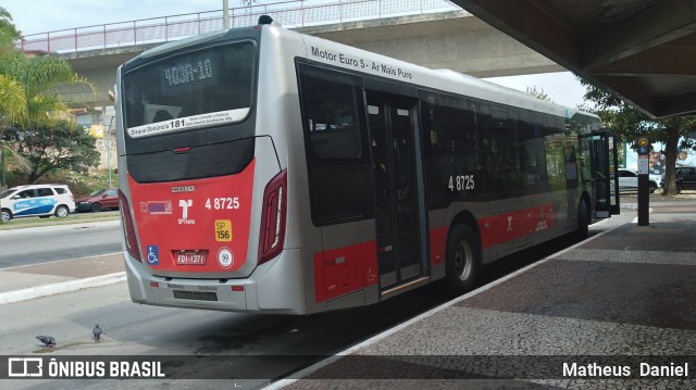Express Transportes Urbanos Ltda 4 8725 na cidade de São Paulo, São Paulo, Brasil, por Matheus  Daniel. Número da foto: #9287857.