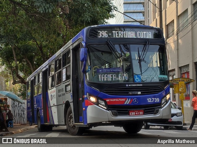Auto Viação Bragança Metropolitana > Viação Raposo Tavares 12.739 na cidade de São Paulo, São Paulo, Brasil, por Asprilla Matheus. Número da foto: #9287508.