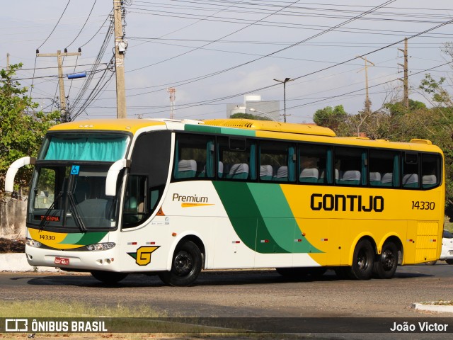 Empresa Gontijo de Transportes 14330 na cidade de Teresina, Piauí, Brasil, por João Victor. ID da foto: 9231682.