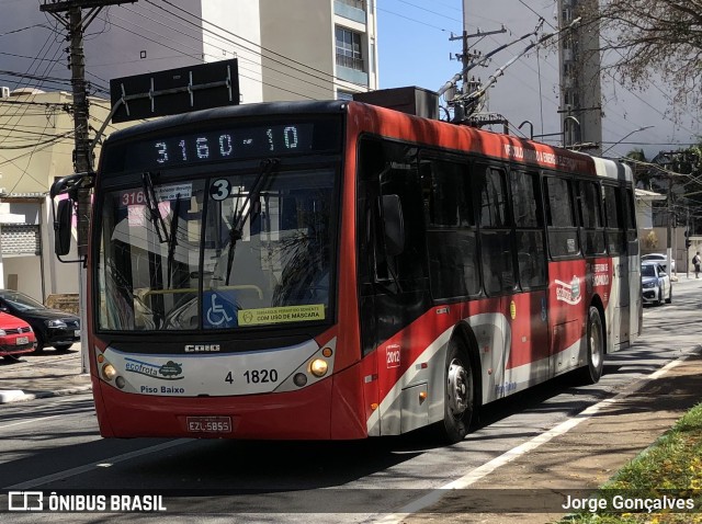 Himalaia Transportes > Ambiental Transportes Urbanos 4 1820 na cidade de São Paulo, São Paulo, Brasil, por Jorge Gonçalves. ID da foto: 9230350.