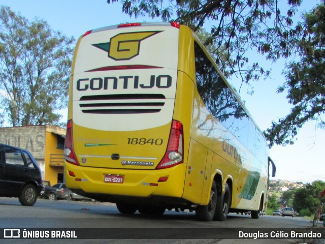 Empresa Gontijo de Transportes 18840 na cidade de Belo Horizonte, Minas Gerais, Brasil, por Douglas Célio Brandao. Número da foto: #9230236.
