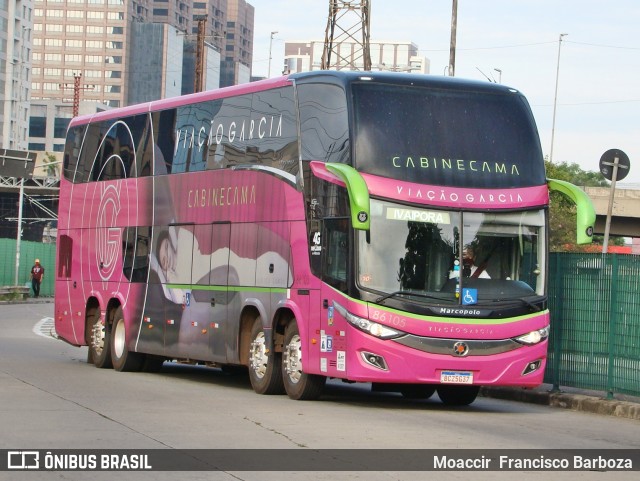 Viação Garcia 86105 na cidade de São Paulo, São Paulo, Brasil, por Moaccir  Francisco Barboza. ID da foto: 9231241.