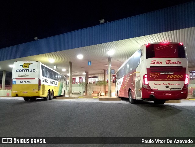 Viação São Bento Ribeirão Preto 10060 na cidade de Sacramento, Minas Gerais, Brasil, por Paulo Vitor De Azevedo. ID da foto: 9291284.