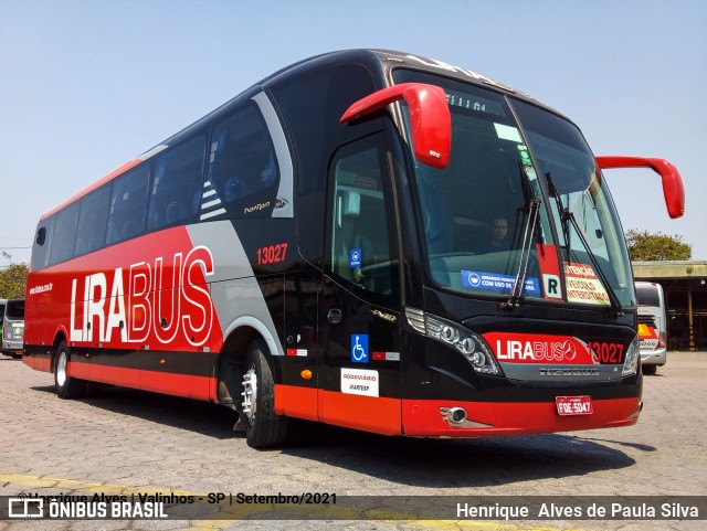 Lirabus 13027 na cidade de Valinhos, São Paulo, Brasil, por Henrique Alves de Paula Silva. Número da foto: #9289646.