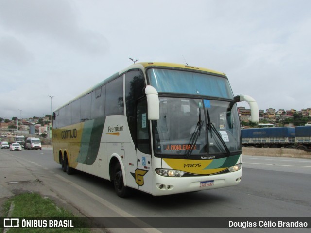 Empresa Gontijo de Transportes 14875 na cidade de Belo Horizonte, Minas Gerais, Brasil, por Douglas Célio Brandao. ID da foto: 9289690.