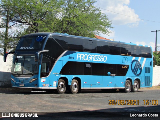 Auto Viação Progresso 6189 na cidade de Teresina, Piauí, Brasil, por Leonardo Costa. Número da foto: #9291142.