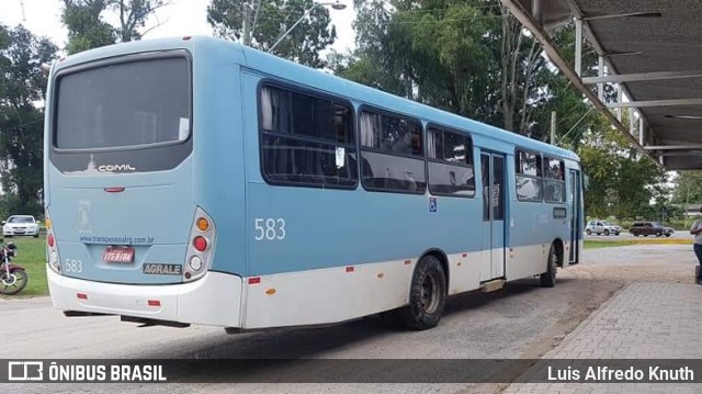 TransPessoal Transportes 583 na cidade de Rio Grande, Rio Grande do Sul, Brasil, por Luis Alfredo Knuth. Número da foto: #9289480.