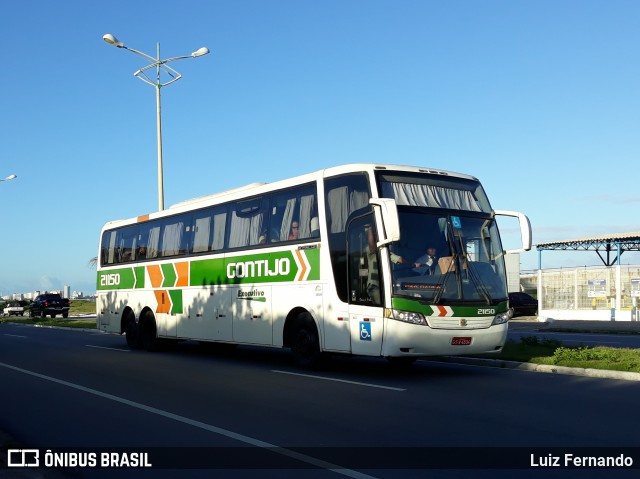 Empresa Gontijo de Transportes 21150 na cidade de Maceió, Alagoas, Brasil, por Luiz Fernando. ID da foto: 9290217.