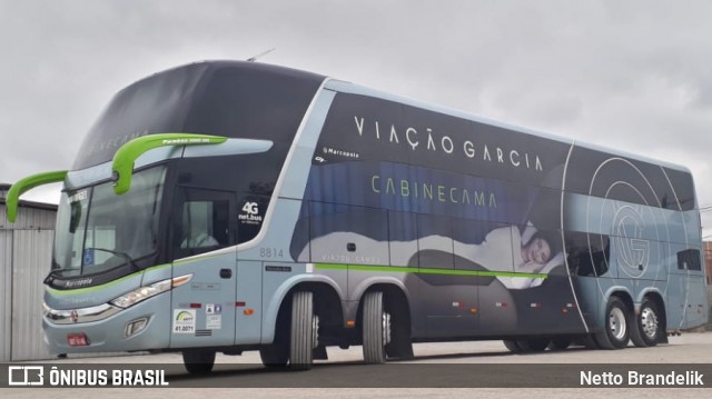 Viação Garcia 8814 na cidade de Curitiba, Paraná, Brasil, por Netto Brandelik. Número da foto: #9289123.