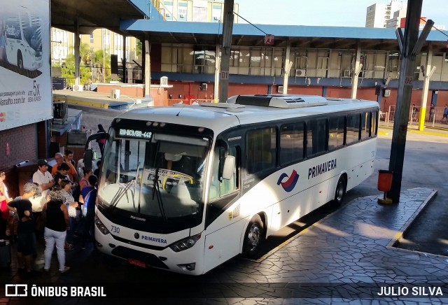 Primatur - Primavera Transportes 730 na cidade de Porto Alegre, Rio Grande do Sul, Brasil, por JULIO SILVA. ID da foto: 9290539.