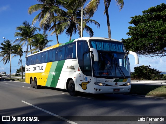 Empresa Gontijo de Transportes 17275 na cidade de Maceió, Alagoas, Brasil, por Luiz Fernando. Número da foto: #9290261.
