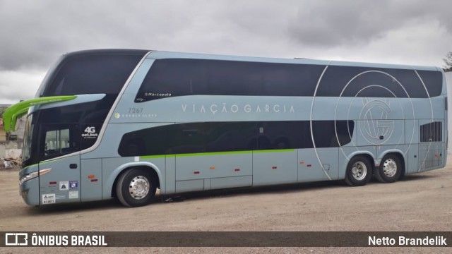 Viação Garcia 7267 na cidade de Curitiba, Paraná, Brasil, por Netto Brandelik. Número da foto: #9289119.