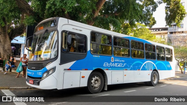 Viação Santa Edwiges e Turismo 1 002 na cidade de Barra do Piraí, Rio de Janeiro, Brasil, por Danilo  Ribeiro. Número da foto: #9289125.