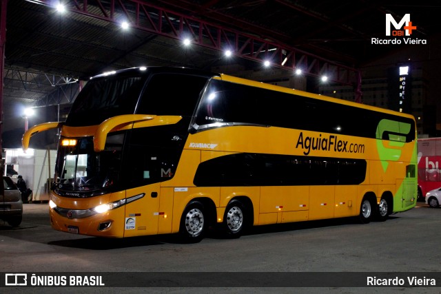 Viação Águia Branca 50520 na cidade de São Paulo, São Paulo, Brasil, por Ricardo Vieira. ID da foto: 9288172.