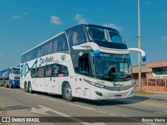 São João Turismo 875 na cidade de Campos dos Goytacazes, Rio de Janeiro, Brasil, por Breno Vieira. ID da foto: 9288665.