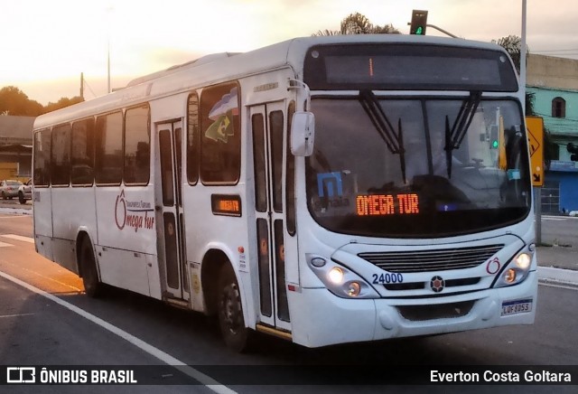 Ômega Tur Transportes e Turismo 24000 na cidade de Cariacica, Espírito Santo, Brasil, por Everton Costa Goltara. Número da foto: #9288780.