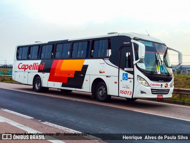 Transportes Capellini 16013 na cidade de Campinas, São Paulo, Brasil, por Henrique Alves de Paula Silva. Número da foto: #9289651.
