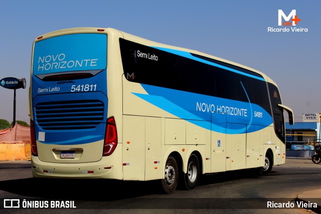 Viação Novo Horizonte 541811 na cidade de Goiânia, Goiás, Brasil, por Ricardo Vieira. Número da foto: #9288179.