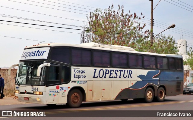 Lopestur - Lopes Turismo e Transportes 2014 na cidade de Presidente Prudente, São Paulo, Brasil, por Francisco Ivano. ID da foto: 9290085.