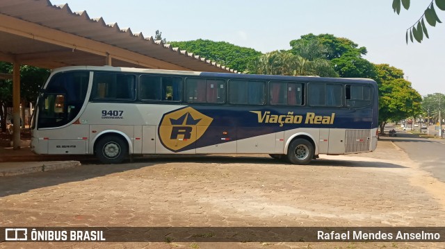 Viação Real 9407 na cidade de Indianópolis, Paraná, Brasil, por Rafael Mendes Anselmo. Número da foto: #9288666.