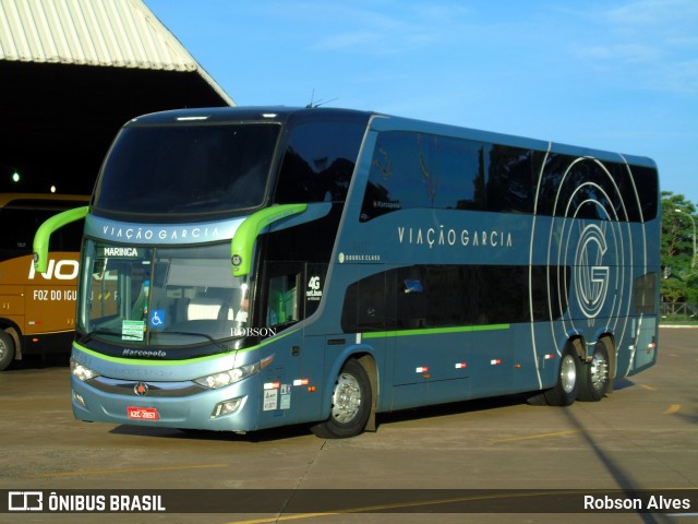 Viação Garcia 8651 na cidade de Maringá, Paraná, Brasil, por Robson Alves. Número da foto: #9294584.