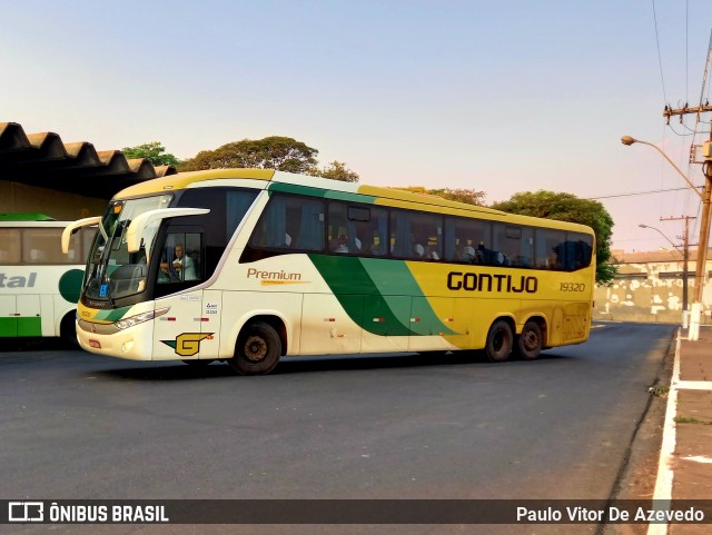 Empresa Gontijo de Transportes 19320 na cidade de Araxá, Minas Gerais, Brasil, por Paulo Vitor De Azevedo. Número da foto: #9292892.