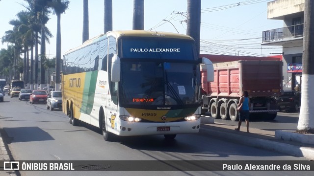 Empresa Gontijo de Transportes 14955 na cidade de Matozinhos, Minas Gerais, Brasil, por Paulo Alexandre da Silva. Número da foto: #9293432.