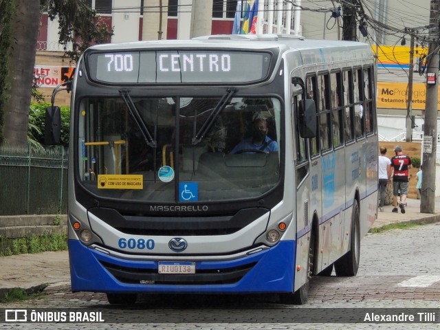 Turb Petrópolis > Turp -Transporte Urbano de Petrópolis 6080 na cidade de Petrópolis, Rio de Janeiro, Brasil, por Alexandre Tilli. ID da foto: 9292199.