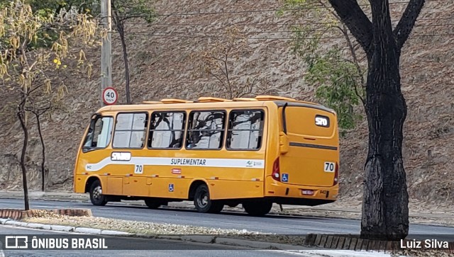 Transporte Suplementar de Belo Horizonte 942 na cidade de Belo Horizonte, Minas Gerais, Brasil, por Luiz Silva. ID da foto: 9294829.