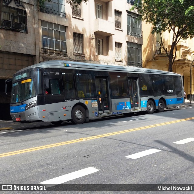Viação Paratodos > São Jorge > Metropolitana São Paulo > Mobibrasil 6 3166 na cidade de São Paulo, São Paulo, Brasil, por Michel Nowacki. Número da foto: #9291948.