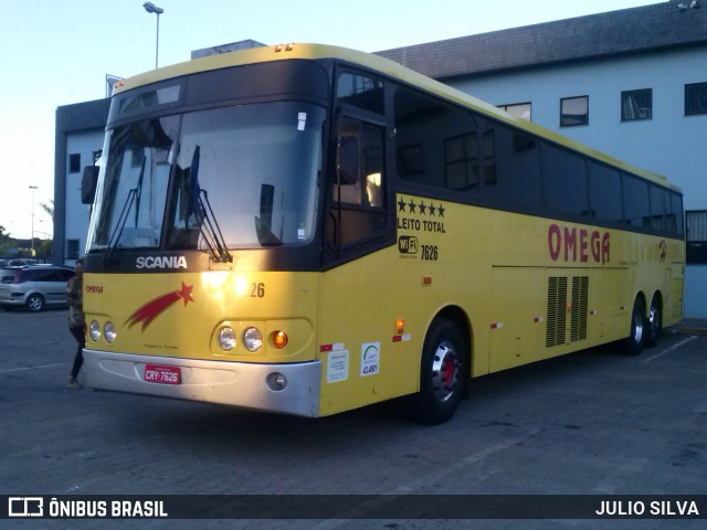 Ômega Viagens e Turismo 7626 na cidade de Porto Alegre, Rio Grande do Sul, Brasil, por JULIO SILVA. ID da foto: 9291778.