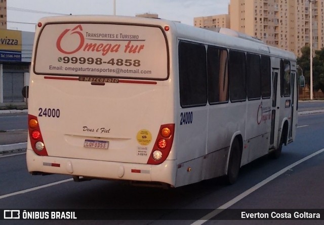 Ômega Tur Transportes e Turismo 24000 na cidade de Cariacica, Espírito Santo, Brasil, por Everton Costa Goltara. Número da foto: #9291888.