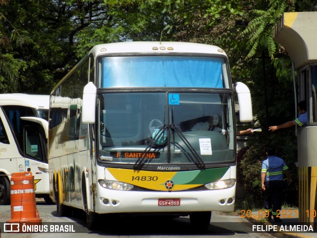 Empresa Gontijo de Transportes 14830 na cidade de São Paulo, São Paulo, Brasil, por FELIPE ALMEIDA. ID da foto: 9292334.