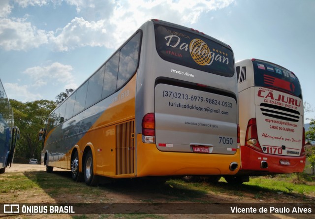 Daldegan Turismo 7050 na cidade de Tiradentes, Minas Gerais, Brasil, por Vicente de Paulo Alves. ID da foto: 9294269.