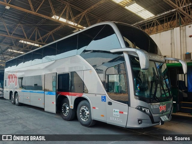 Auto Viação 1001 RJ 108.1206 na cidade de Rio de Janeiro, Rio de Janeiro, Brasil, por Luis  Soares. Número da foto: #9293324.